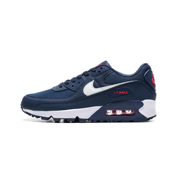 Air Cushion Men's Trainers Midnight Navy/ White-6.5