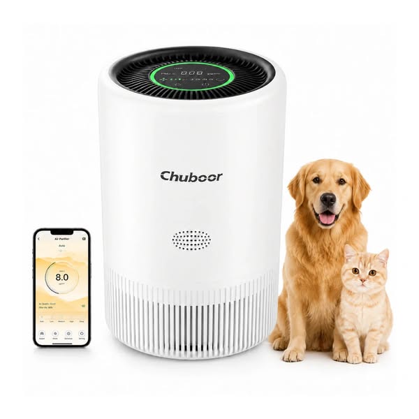 Chuboor Air Purifier for Homes with Pets