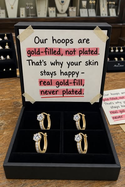 Not Solid Gold. Gold-Filled. That's The Point.