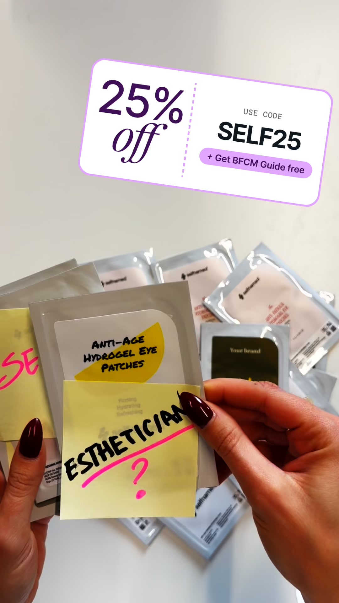 25% off everything. Code: SELF25.