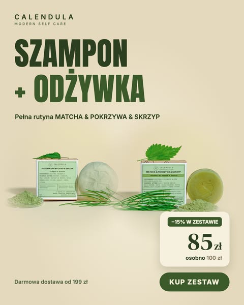 Szampon + odżywka: 85 zł zamiast 100 zł