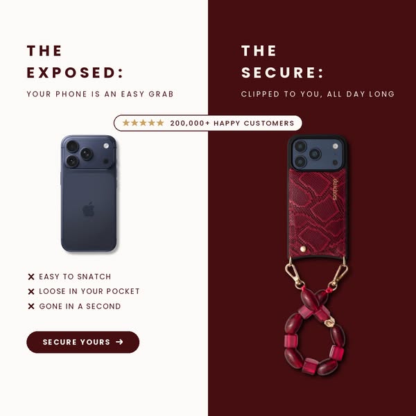 Premium leather cases mixed with 99+ charms