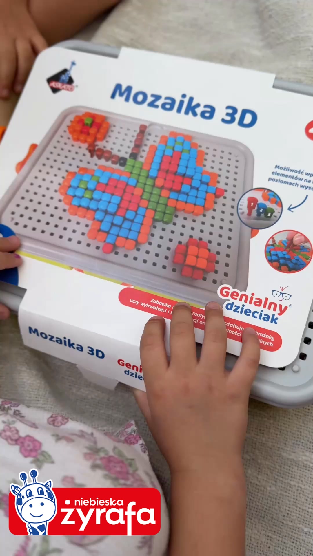 Układanka edukacyjna 3D