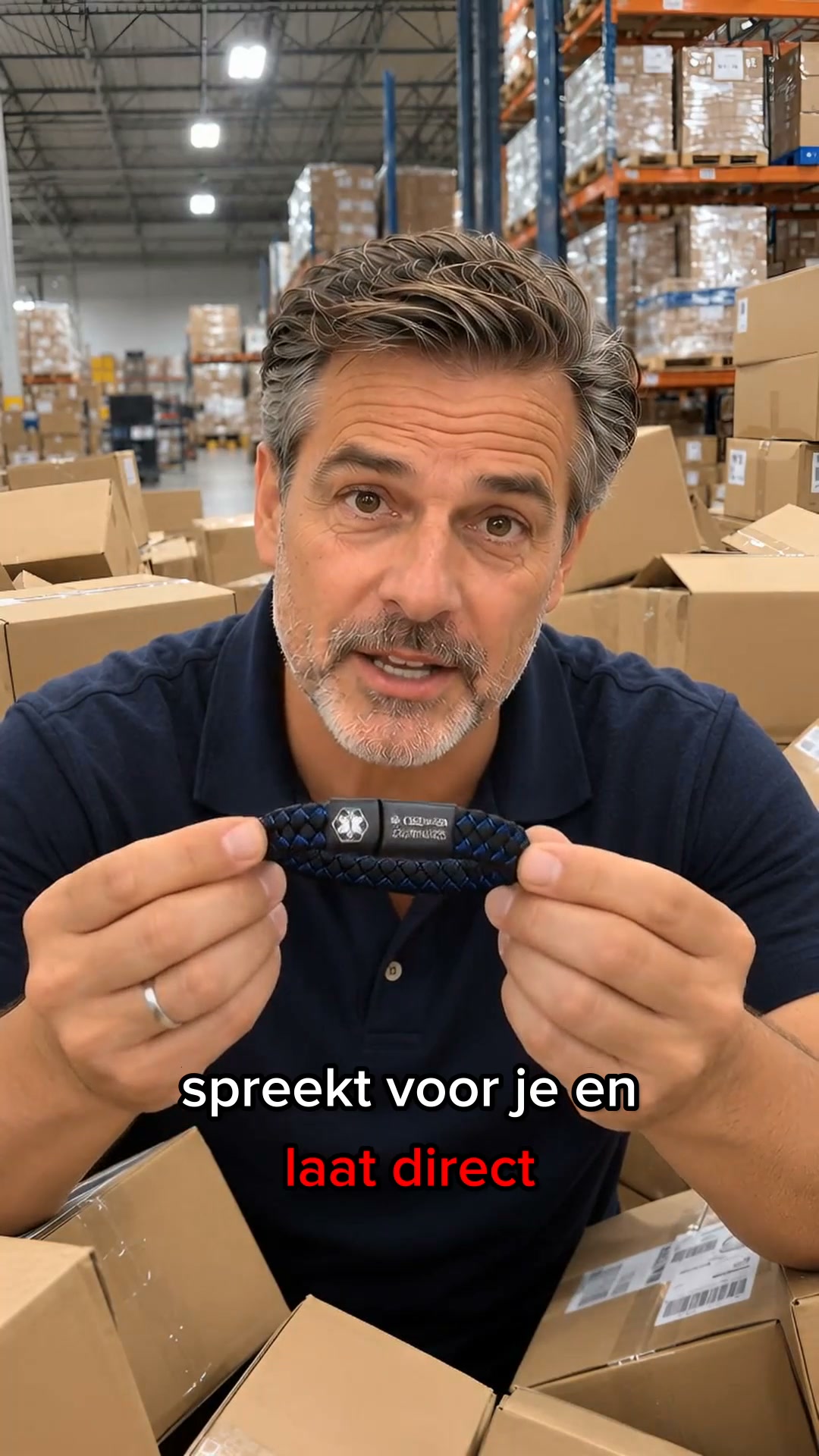 Deze armband kan een leven redden.