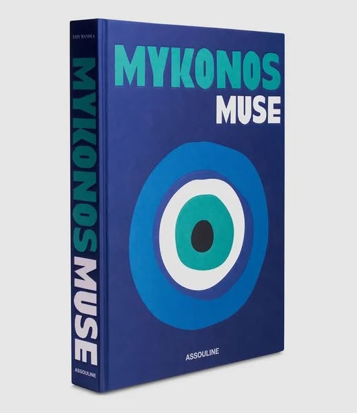 ASSOULINE - Livre Mykonos Muse - Bleu