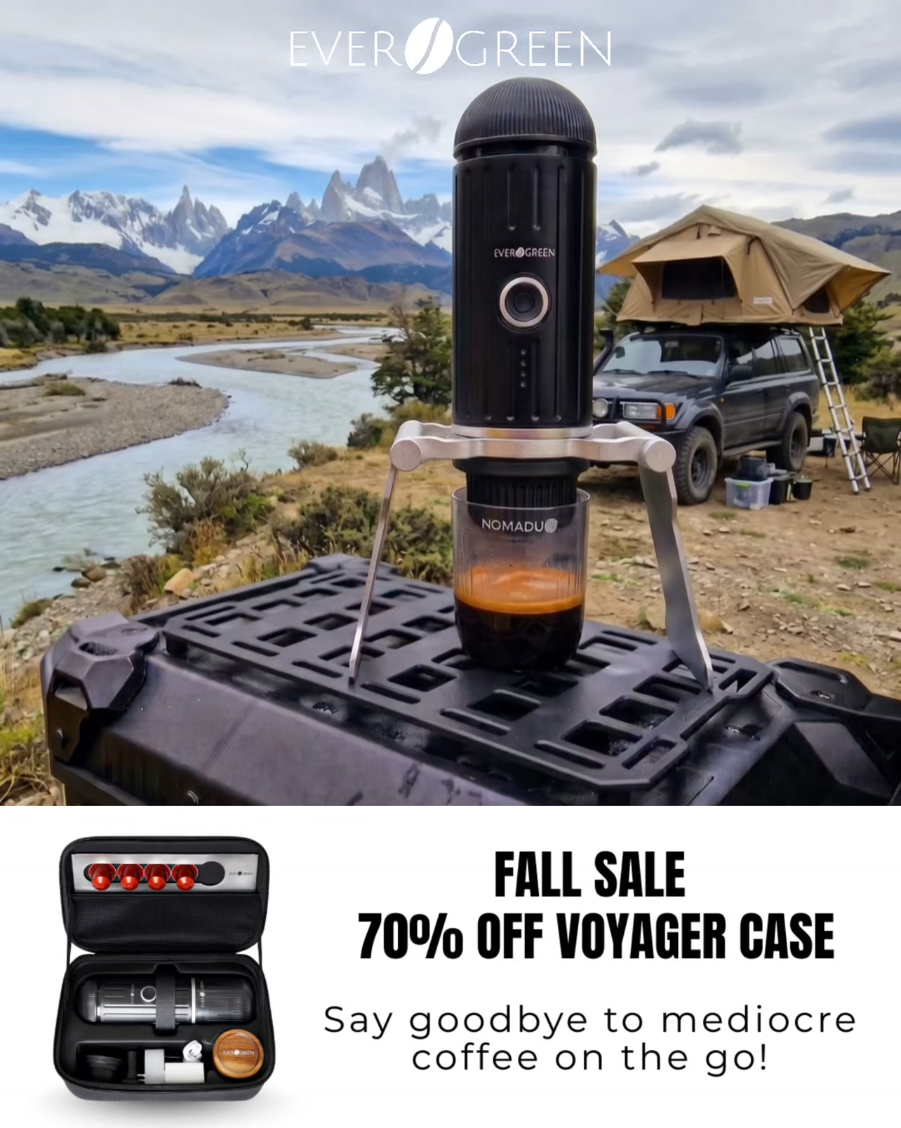 FREE Travel Case & 70% Off Voyager Case