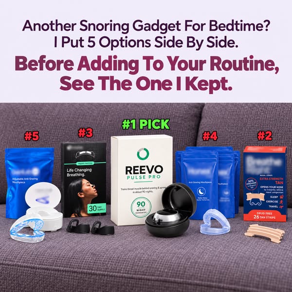 We Tested 5 Anti-Snoring Products. Only 1 Actually Worked.