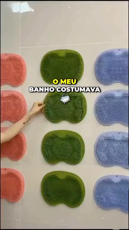 Escova relaxante para pés