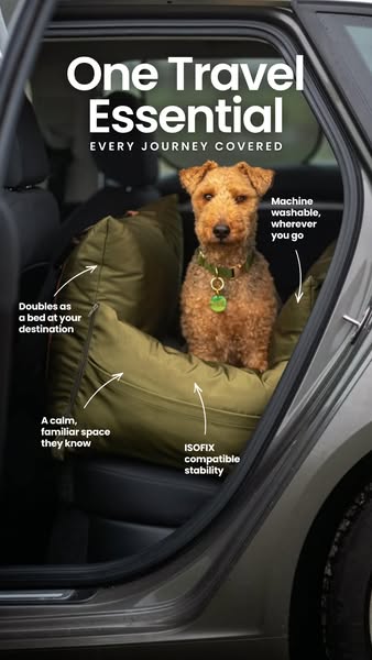 Travel Dog Pod (Now with ISOFIX)