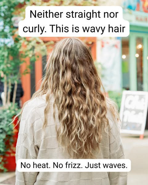 Wavy Hair Isn't Curly