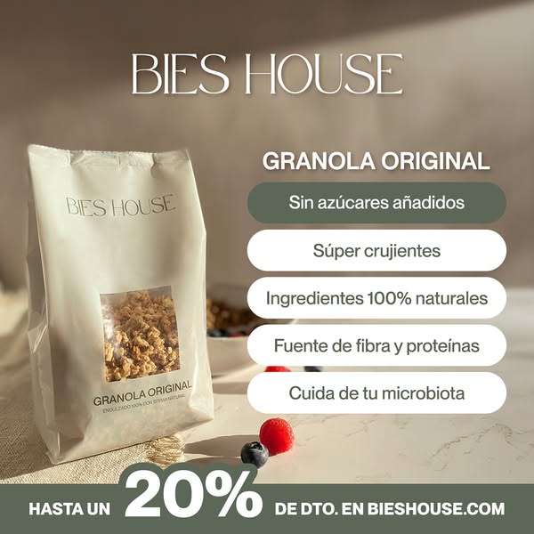 Granola crujiente 100% natural,Un verdadero capricho crujiente 100% natural