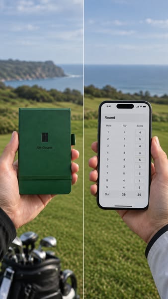 Track Your Golf With Pen & Paper