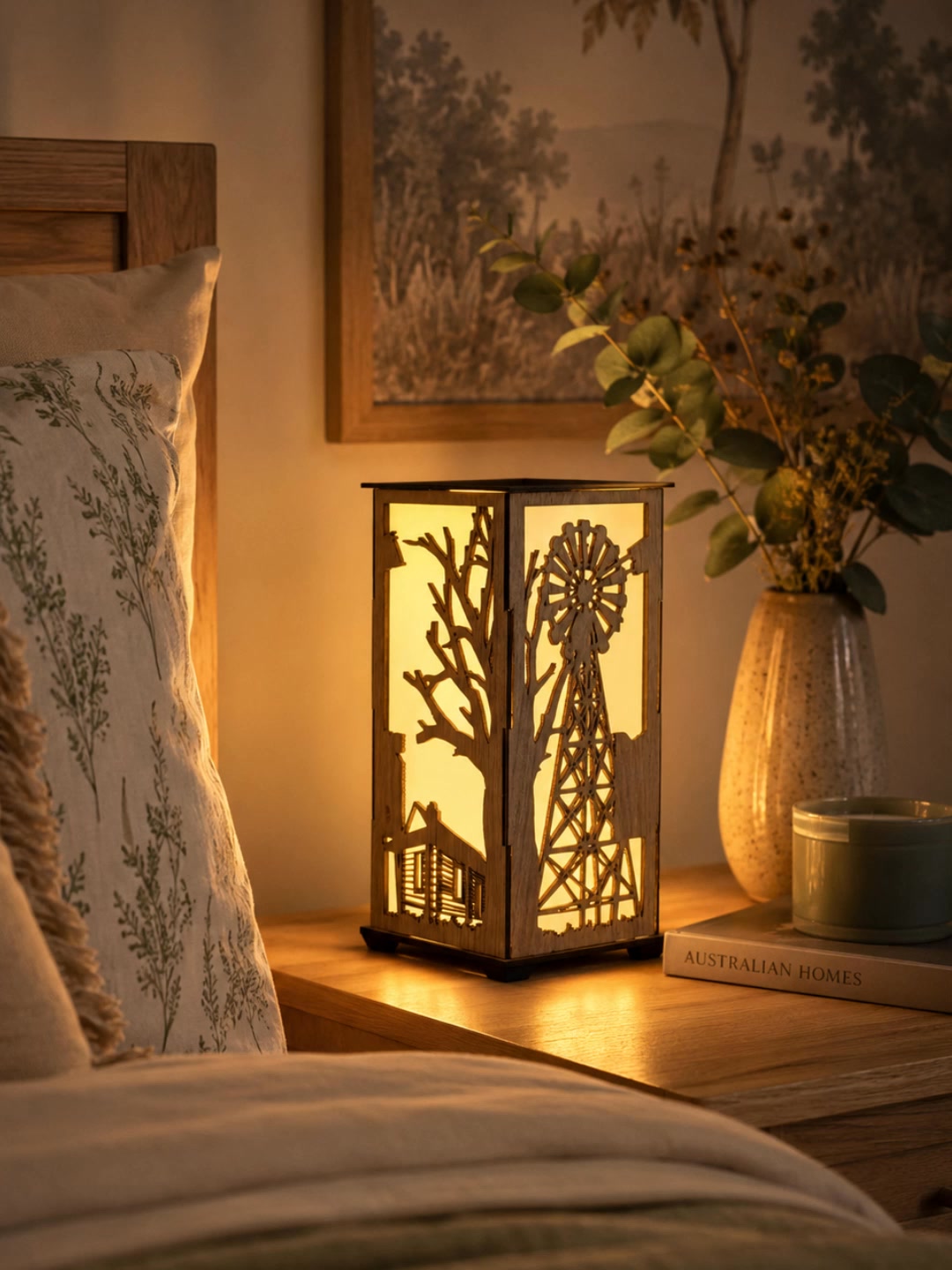 Australian Hardwood Lamp