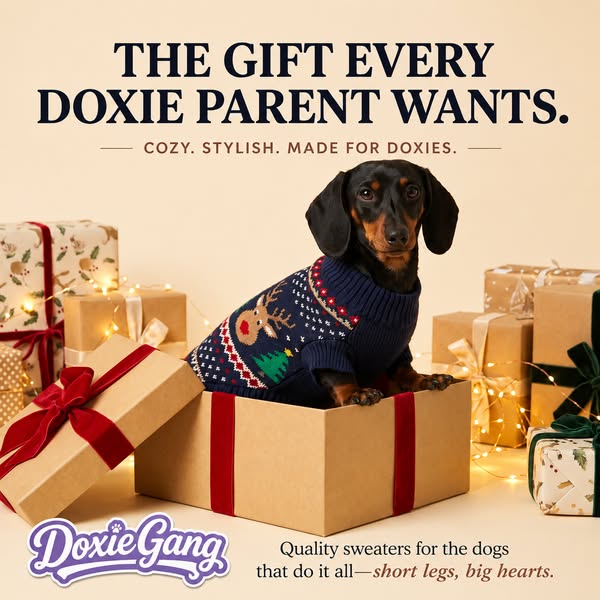 Dress Your Doxie. Finally a Fit That Works.