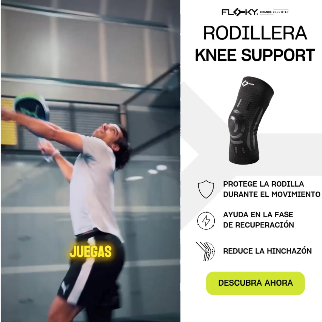 Protege tu rodilla con KNEE SUPPORT