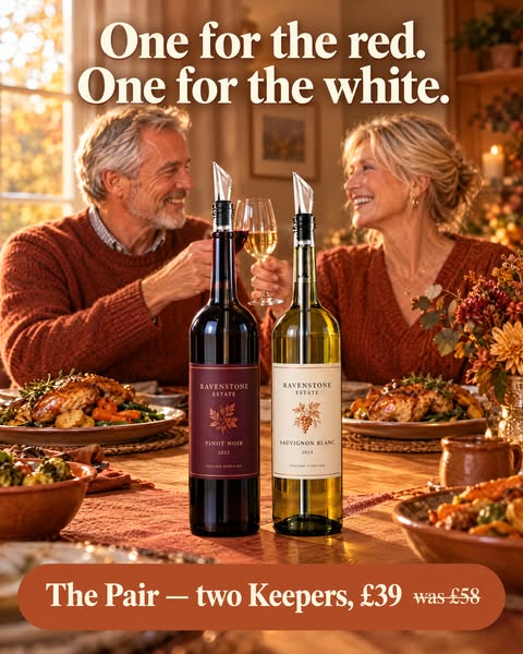 One for the red. One for the white.