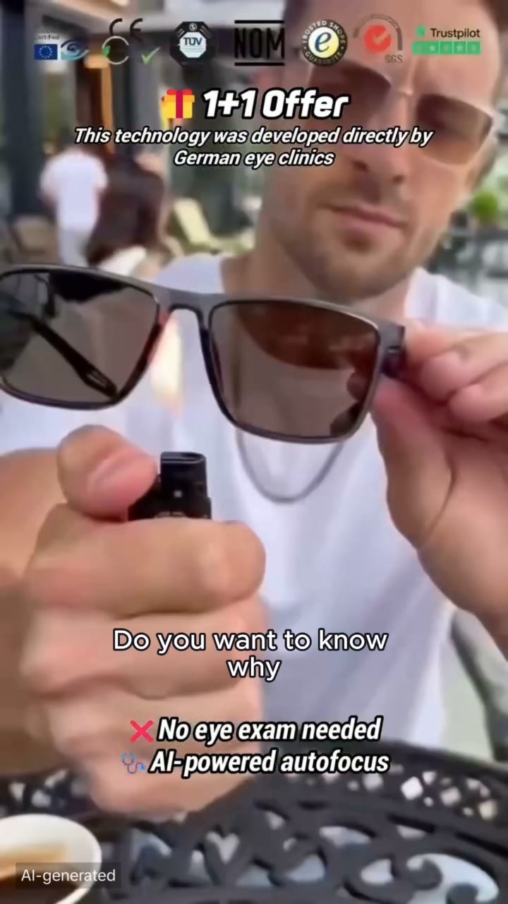The Last Glasses You’ll Ever Need – Reading, Distance & Sunglasses in One