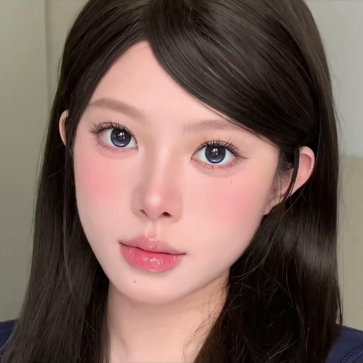5 Pairs Deep Sea Blue 14.5mm Weighted(non-rotating) Contact Lenses(1 Day)