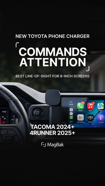 MagBak Toyota Tacoma | 4Runner Wireless Charger