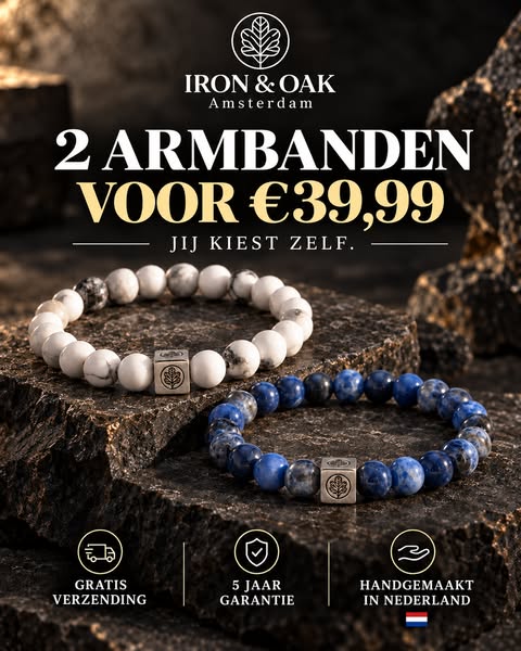 2 armbanden voor €39,99