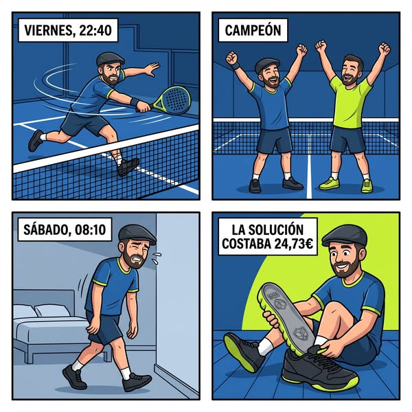 Campeón el viernes, pingüino el sábado