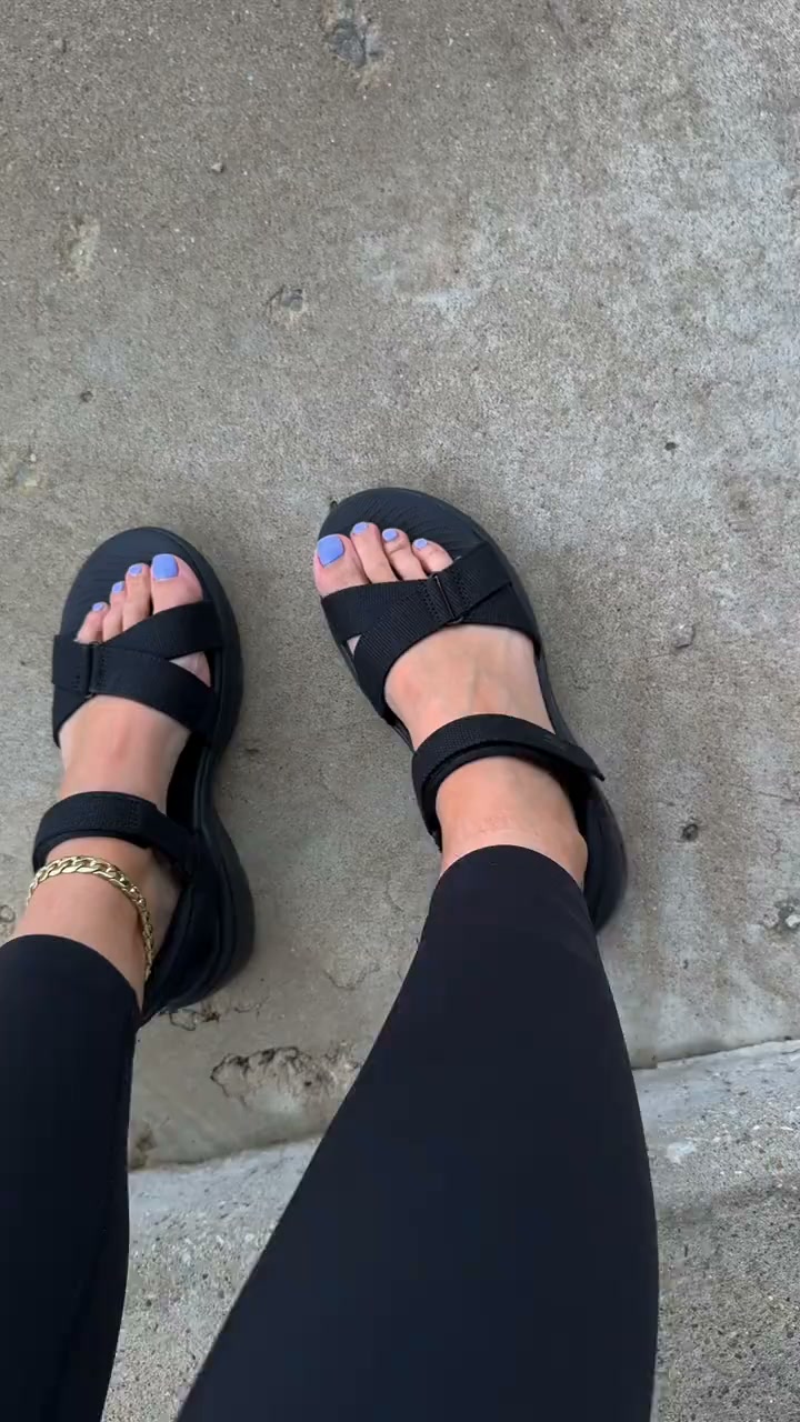 QVC SALES-Orthopedic Comfy Memory Walk Arch Sandals