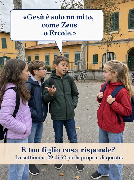 Gli amici glielo diranno. Tuo figlio saprà cosa rispondere?