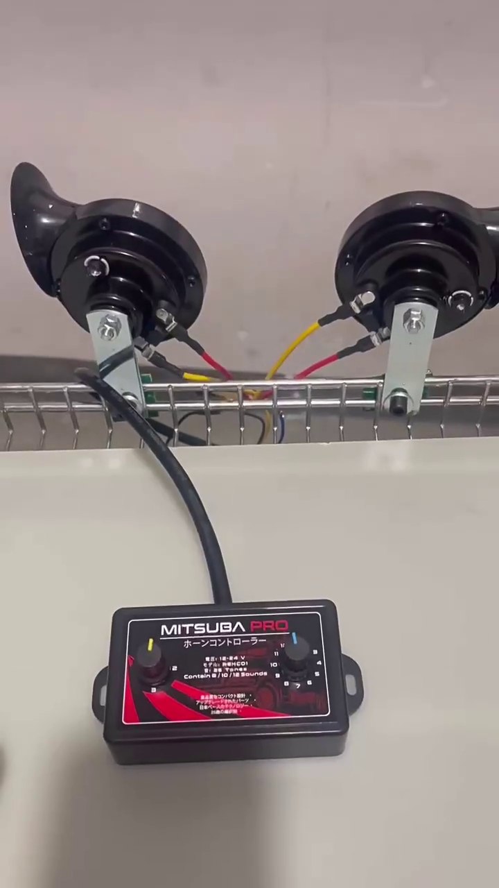 MITSUBA PRO™ – Ηλεκτρονική Κόρνα με Διαφορετικούς Ήχους