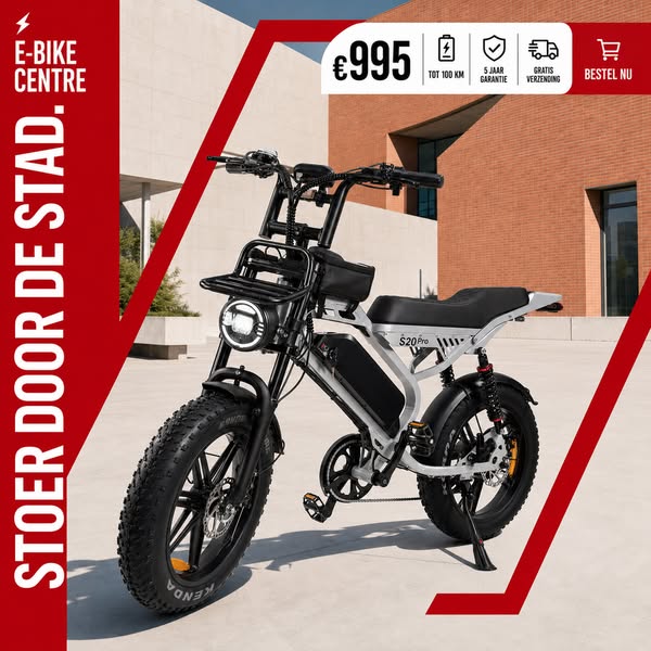 Stoer door de stad