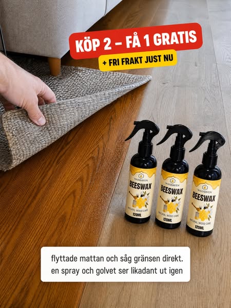 Bivax skyddar ditt trä