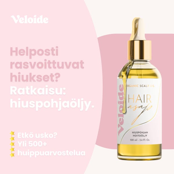 Rasvoittuuko hiuspohja? Syy voi yllättää.
