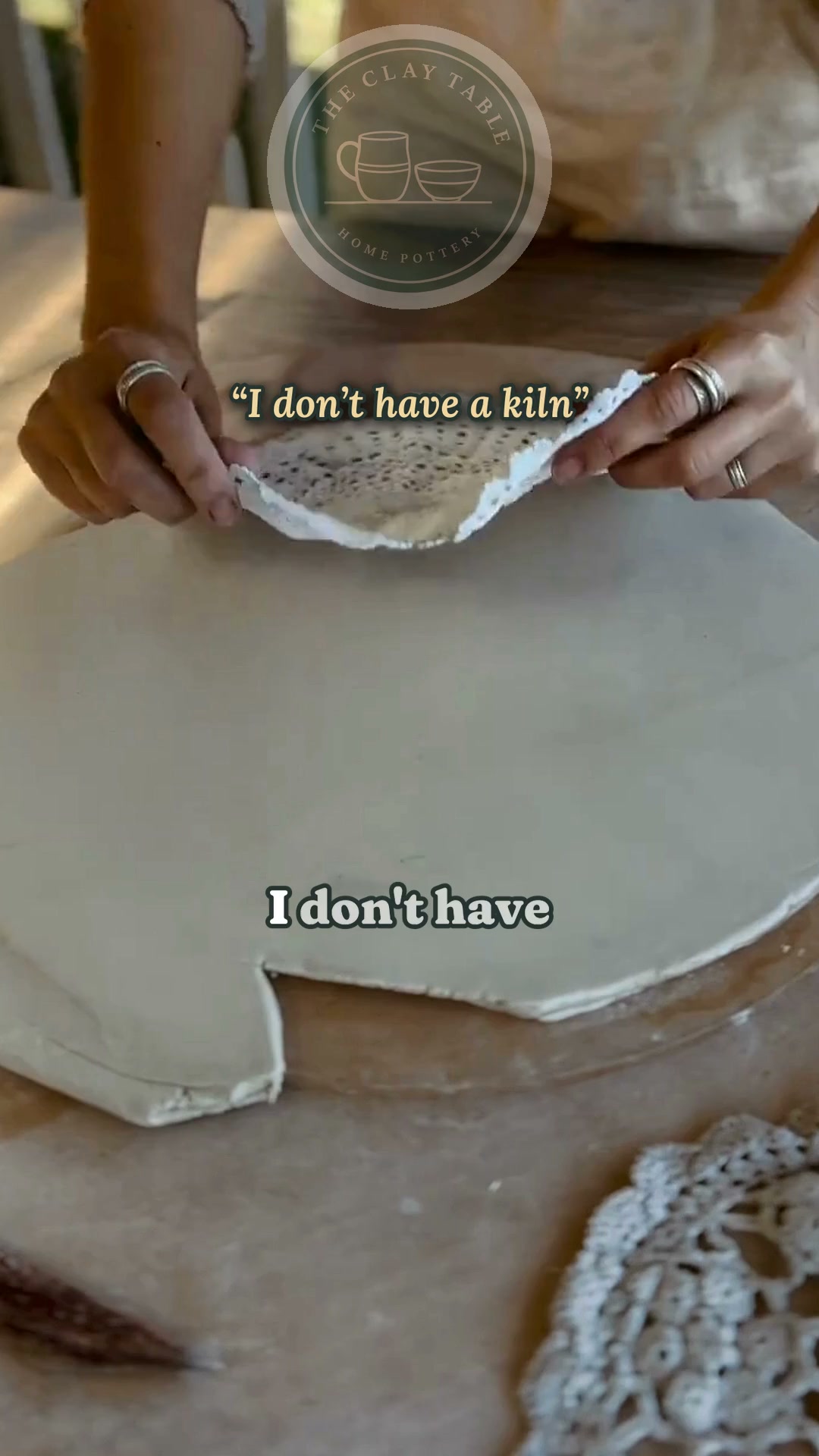 Pottery at Home. No Kiln Needed