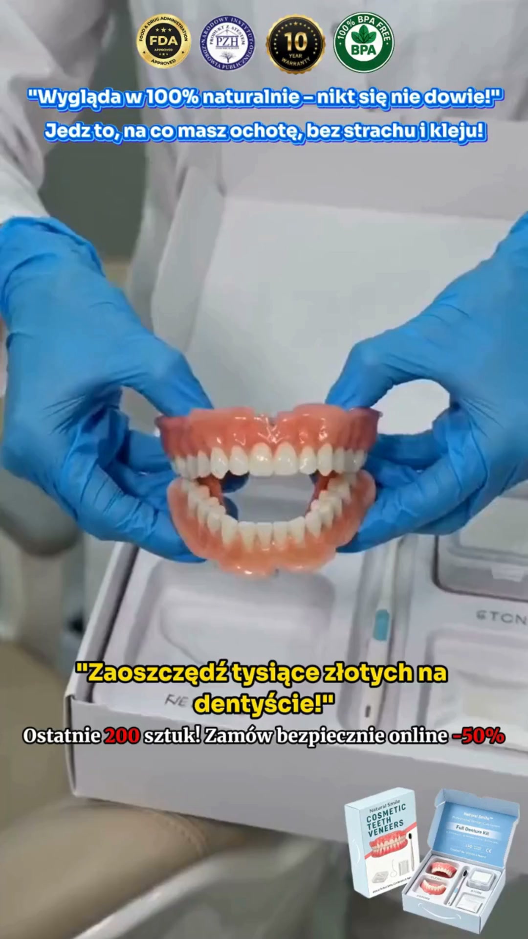 O sorriso que merece.