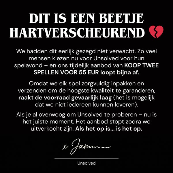 Moordmysteries om thuis op te lossen