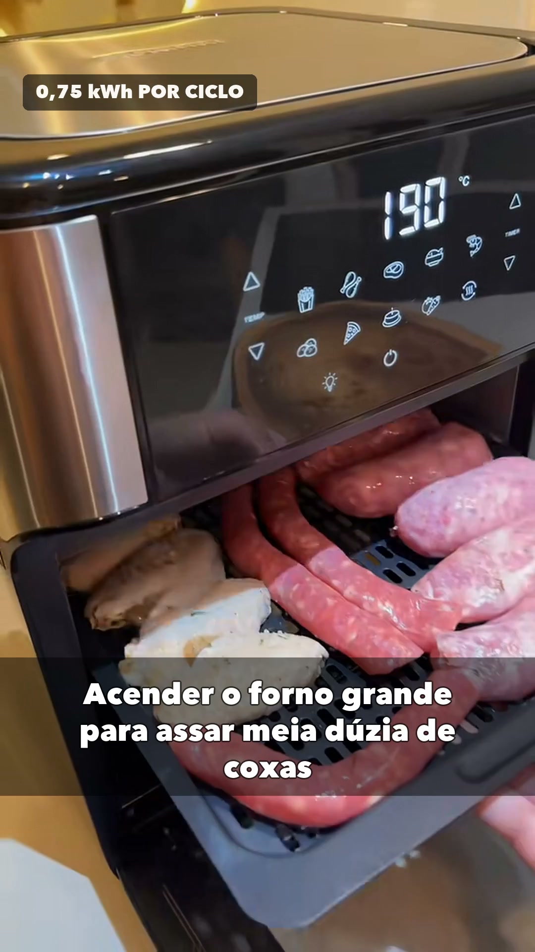 Perdi 10 kg porque deixei de fritar os alimentos em óleo. E tu?