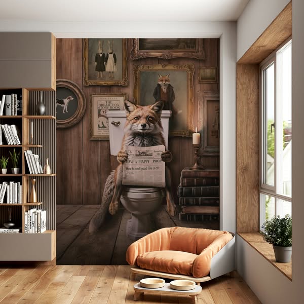 Add Humor to Your Bathroom Walls