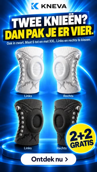 De kniebandage met draaiknop