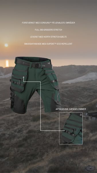 Slidstærke shorts til alle opgaver