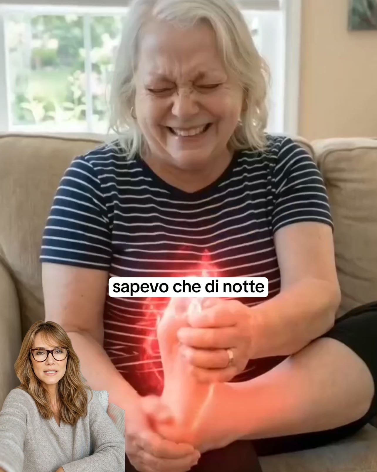 Piedi che bruciano così tanto da non restare a letto?