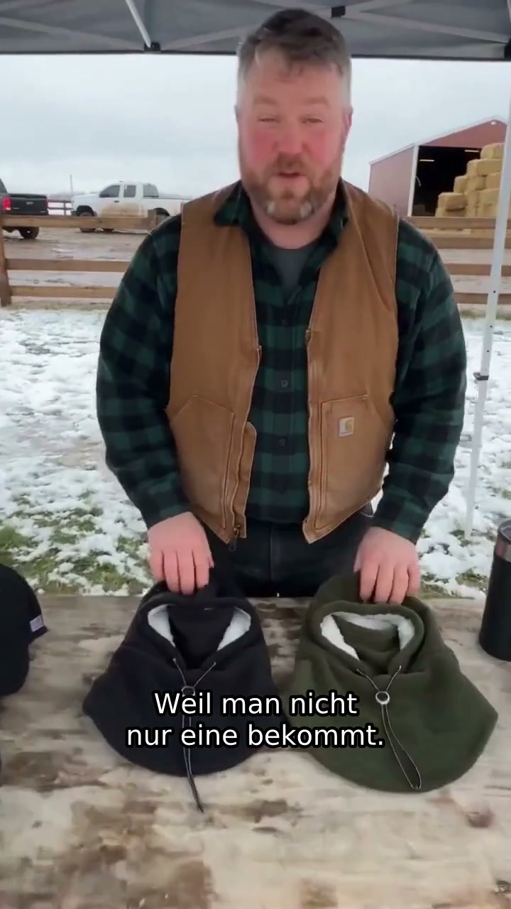 Warum drei Winterteile tragen, wenn eines reicht?