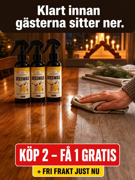 Bivax skyddar ditt trä