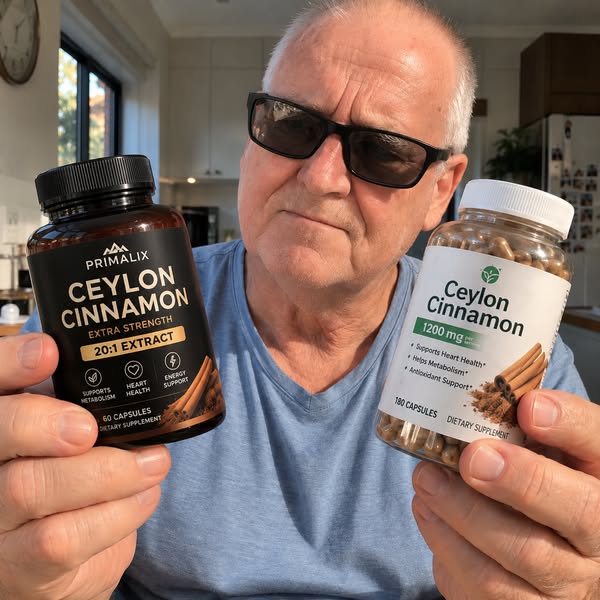 Ceylon Cinnamon 7200mg Equivalent with MCT Oil