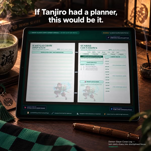 The Corps Log daily planner