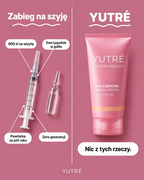 Maska nocna na twarz i szyję