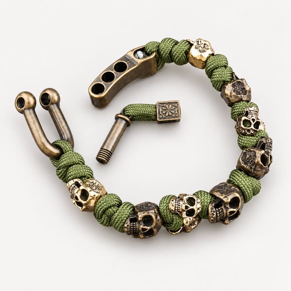 Raven Skull Bracelet