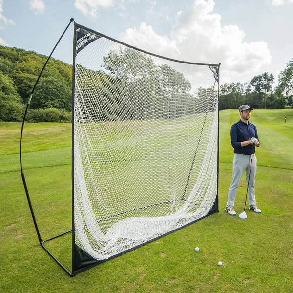 QUICK-HIT Golf Hitting Net 8x8' - QUICKPLAY