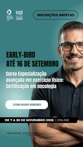 Especialização Avançada em Exercício Físico com Certificação em Oncologia