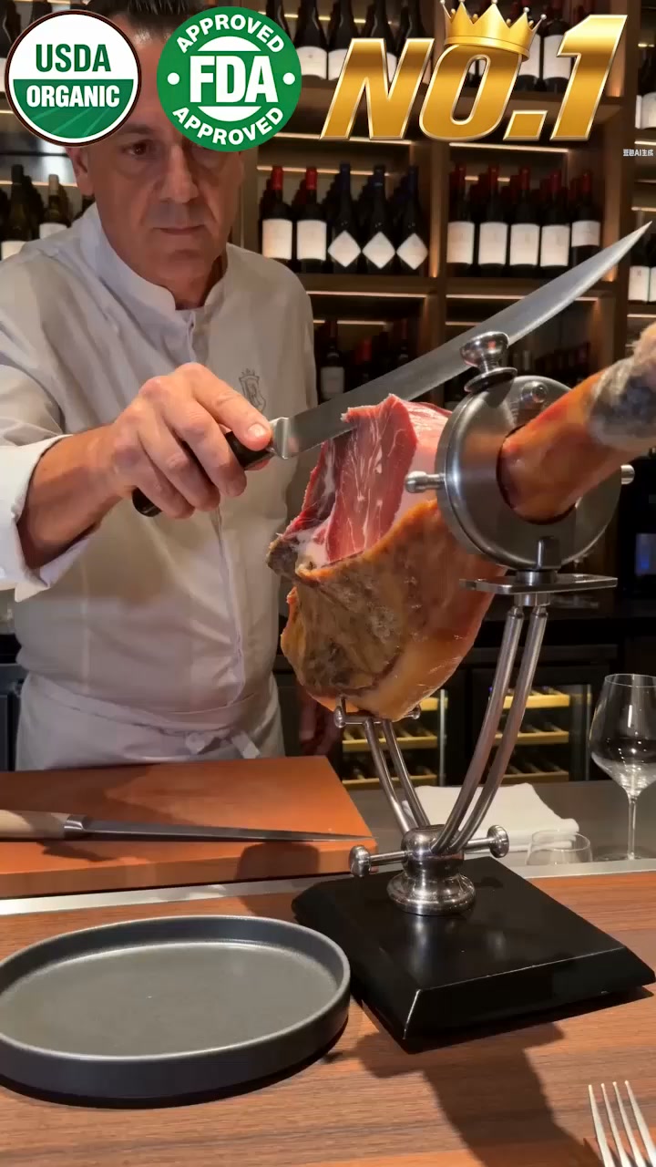 Beautiful Marbling · Rich Flavor · Product of Spain