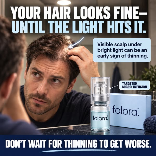More hair in the shower lately?