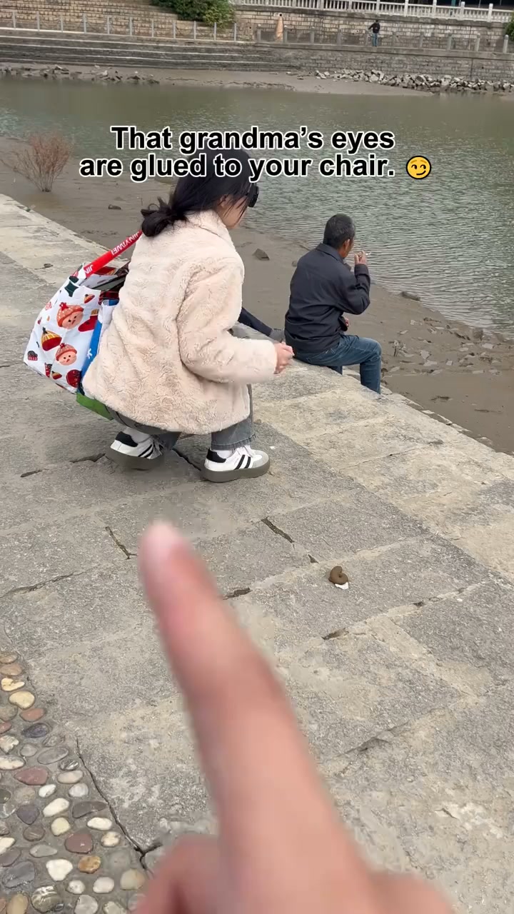 A Chair You Don't Have to Drag Around